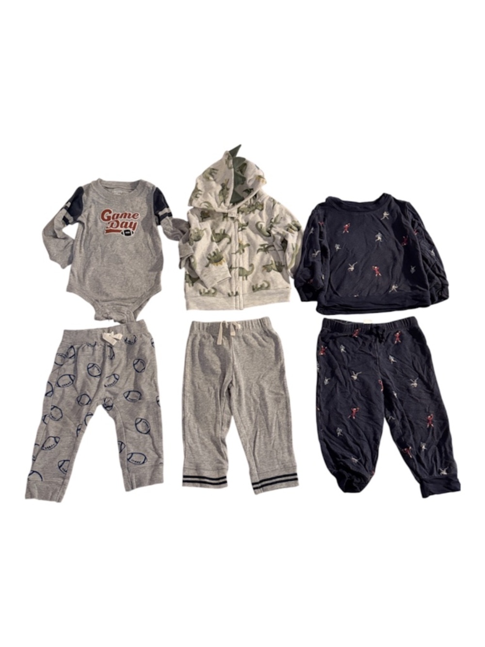 Carters 6 pieces - 12 months